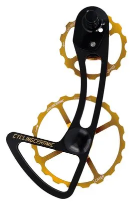 CyclingCeramic Oversize Derailleur Cage 14/19T for Shimano Ultegra R8000/Ultegra Di2 R8050 (GS Version/Medium Cage) 11S Deraille
