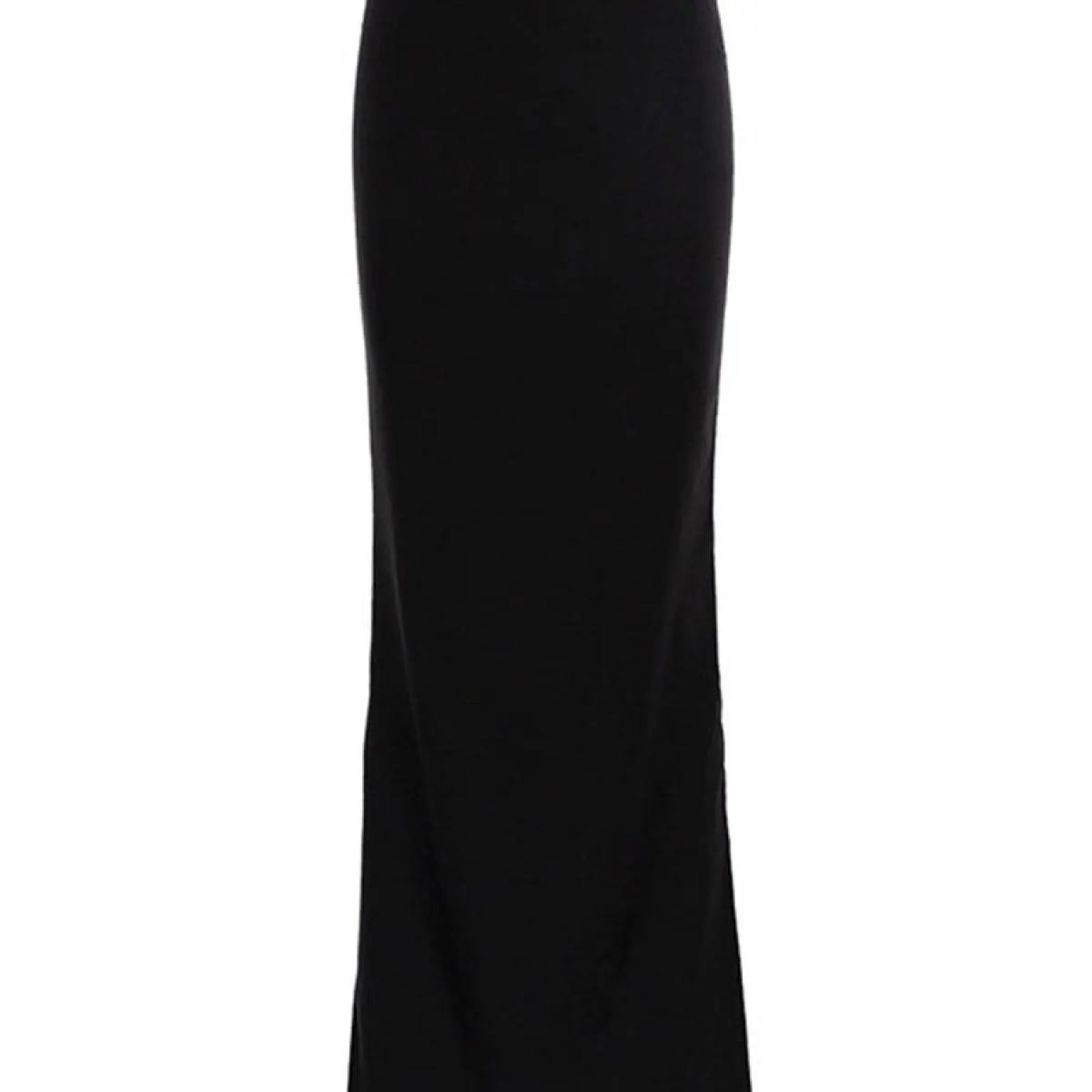 Fashion For Women Gonne lunghe nere Vita alta Slim Seamless Elegante Abito da donna Casual Estate 2023 Nuova femmina Max