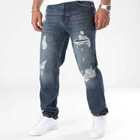 Jeans regolari blu