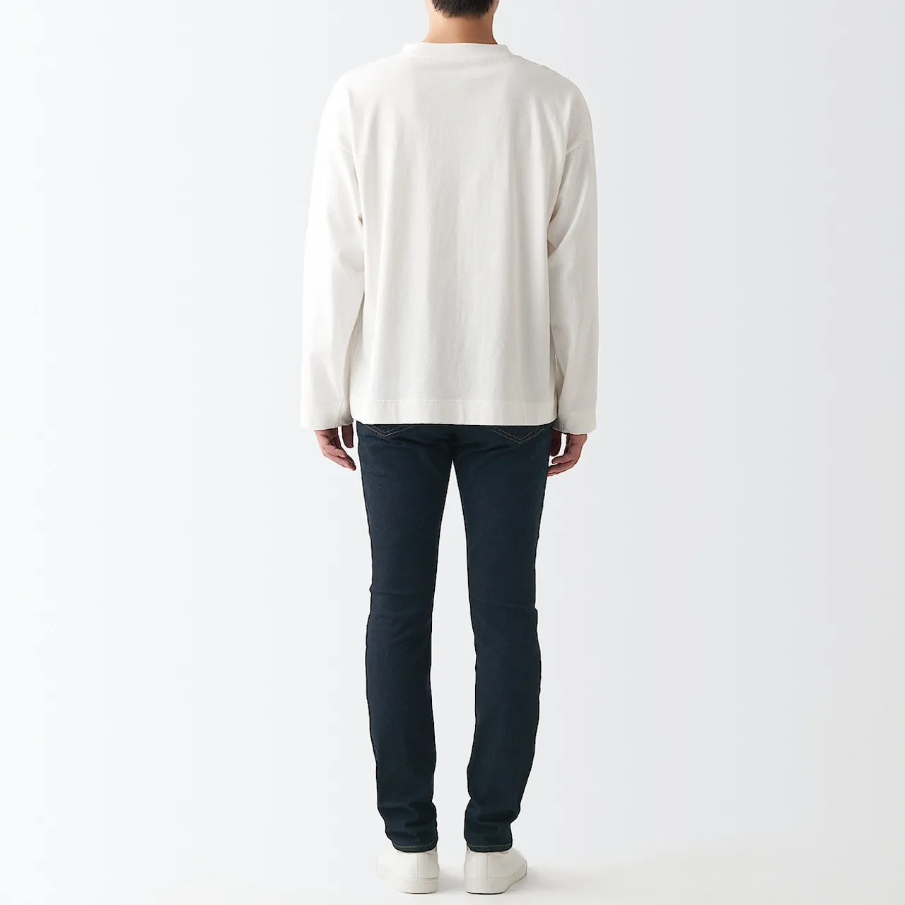 Jeans skinny in denim super elasticizzato Lunghezza gamba extra lunga 17024