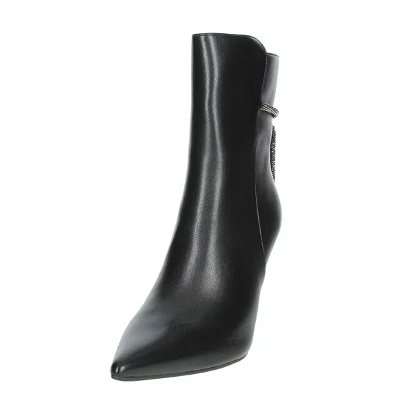 Menbur  STIVALETTI TACCO 24386 NERO