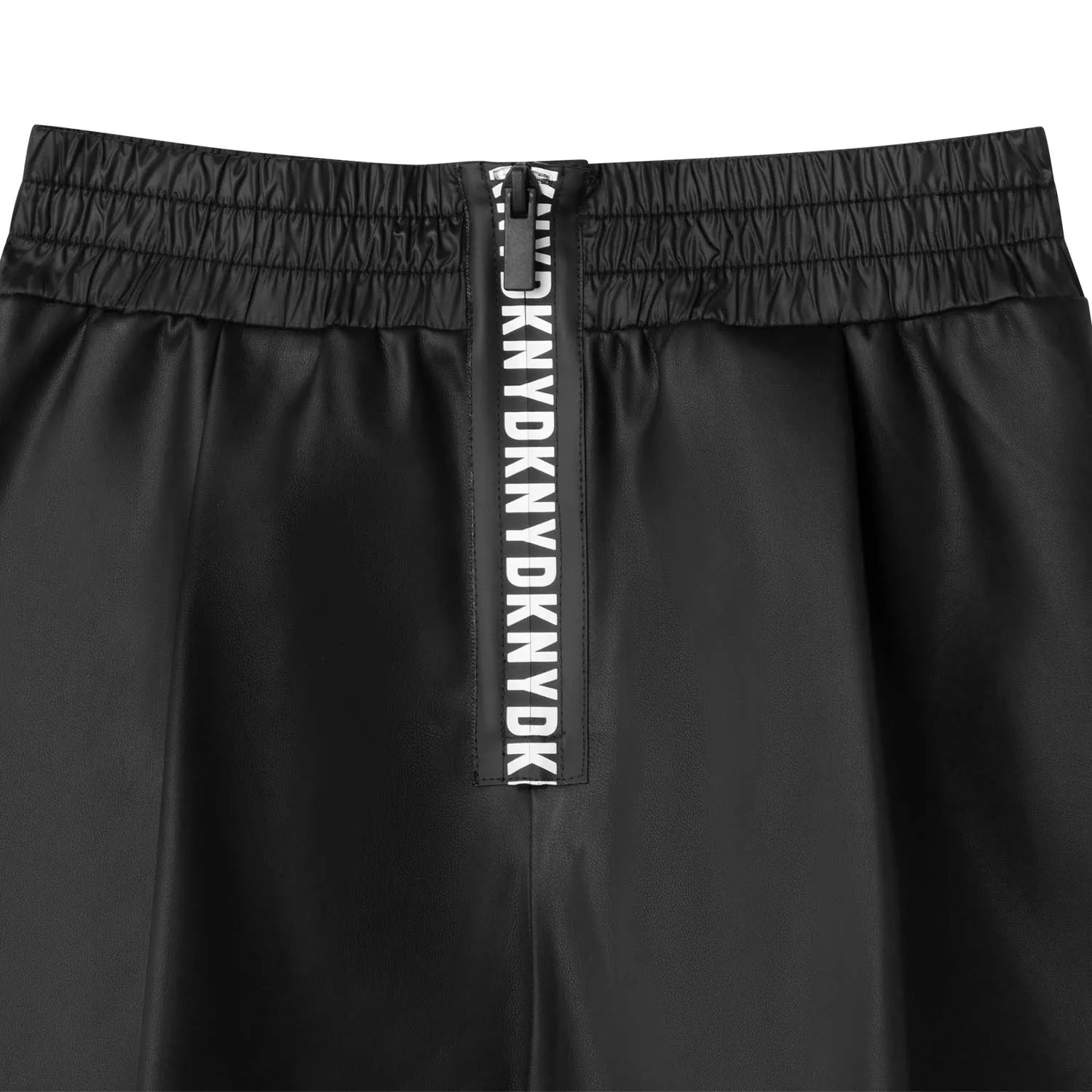 Shorts Ecopelle Neri Bambina E Teen