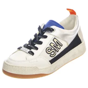 Steve Madden Gimmie - Scarpe Stringate Profilo Basso Donna Bianche    