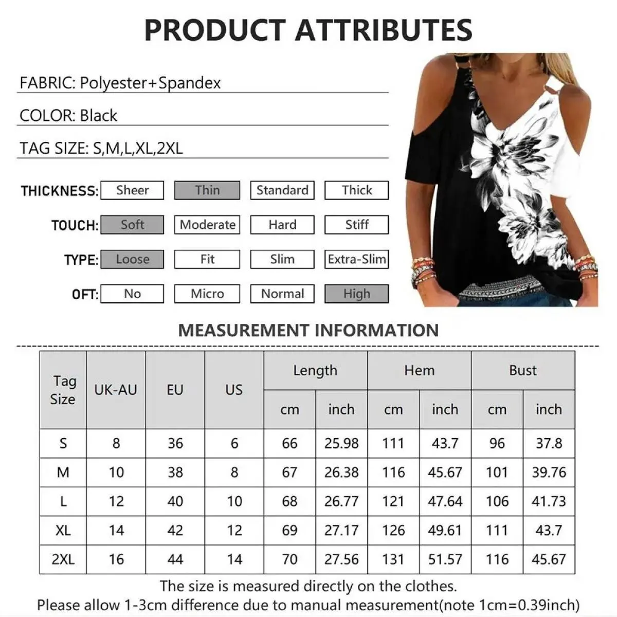 T Shirt Top Donna 2024 Estate Casual Pullover Ragazza Vestiti Camicie larghe e camicette Elegante abbigliamento femminile  Cr
