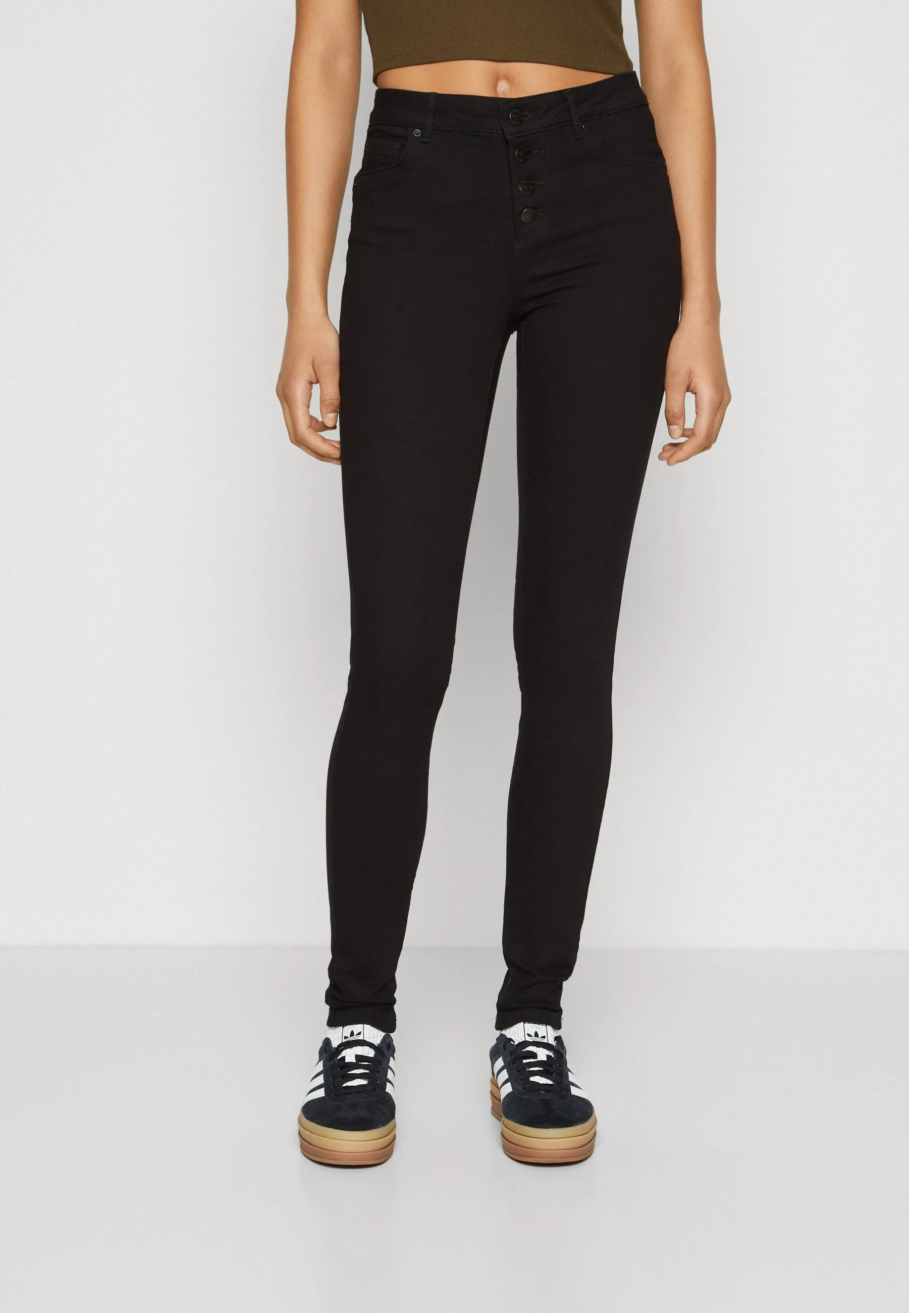 VMALIA BUTTON SHAPE - Jeans Skinny Fit