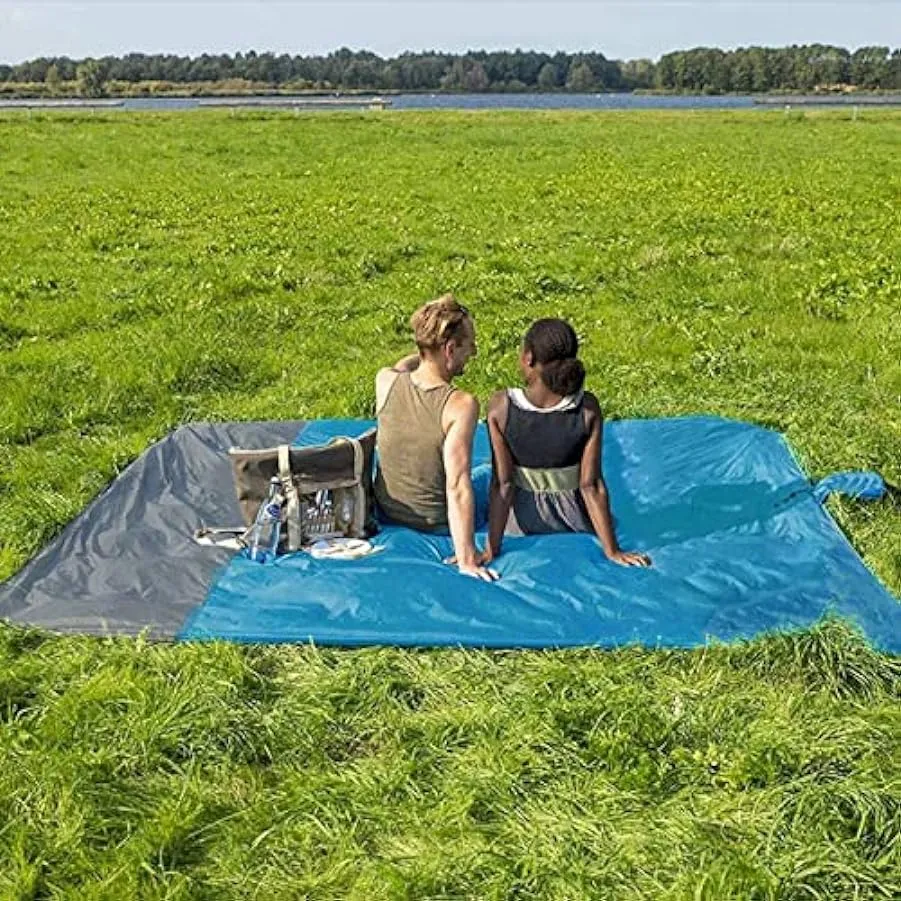 WYJJP Spiaggia Asciugamani Anti-sabbia Mat Anti Anti Sand-Free Beach Anti Sabbia Beach Beach Coperta Oversize Pocket Picnic Wind